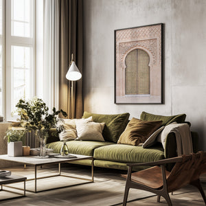 Tablou înramat „Boho Door” de Kathrin Pienaar