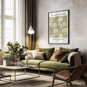 Tablou înramat „Chrysanthemum” de William Morris