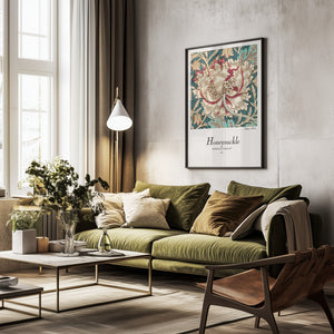 Tablou înramat „Honeysuckle” de William Morris