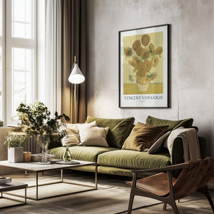 Tablou înramat „Sunflowers” de Vincent Van Gogh