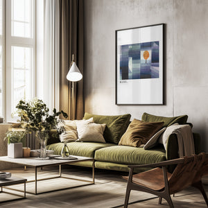 Tablou înramat „The Harbinger of Autumn 1922” de Paul Klee