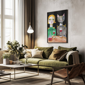 Tablou înramat „Best Friends” de Sharyn Bursic