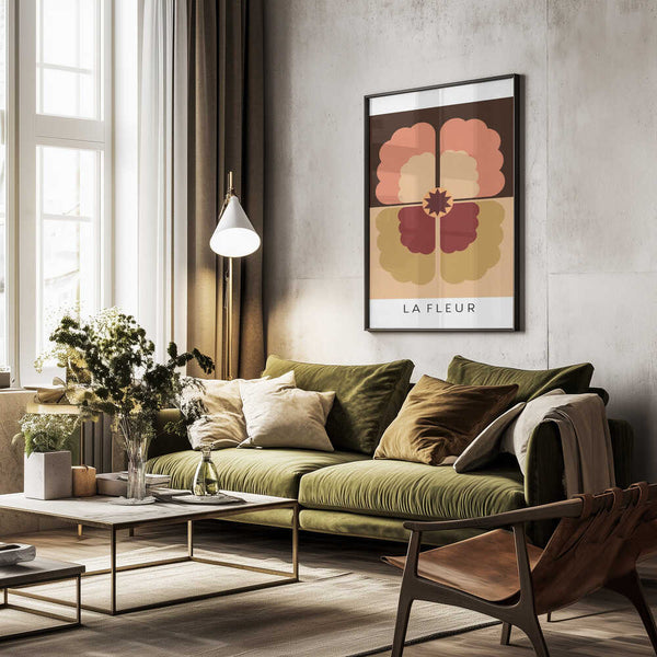 Tablou înramat „La Fleur” de Frances Collett