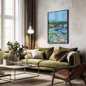 Tablou înramat „Point Lobos” de Pauline Wegman | Key and Sea Creative