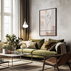 Tablou înramat „Creamy-3” de Sally Ann Moss