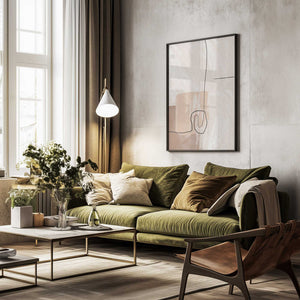 Tablou înramat „Creamy-1” de Sally Ann Moss