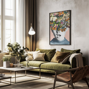 Tablou înramat „Twiggy surprise” de Frida Floral Studio