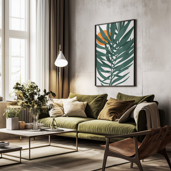 Tablou înramat „Little Miss Sunshine” de Kubistika