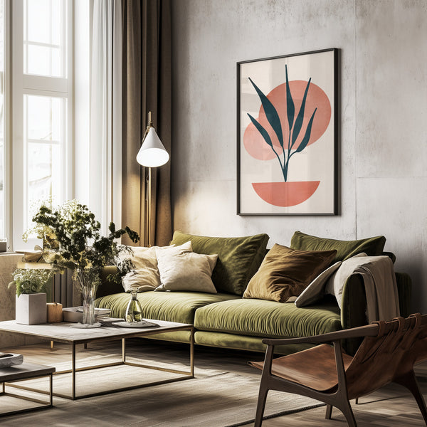 Tablou înramat „Copenhagen 1978   No.7” de Kubistika