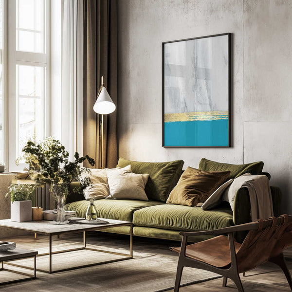 Tablou înramat „Granite Gold” de Alyson Storms