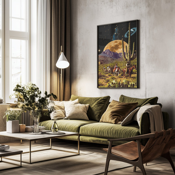 Tablou înramat „Space Cowboys” de Taudalpoi