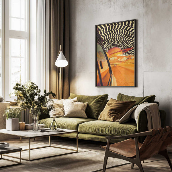 Tablou înramat „The Real Road Trip II” de Taudalpoi