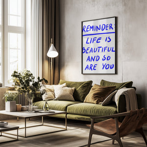 Tablou înramat „Beautiful Reminder” de Athene Fritsch