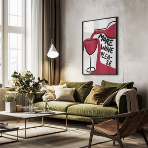 Tablou înramat „Pouring Passion” de Athene Fritsch