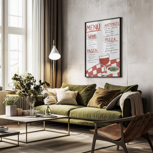 Tablou înramat „Italian Cuisine Delight” de Athene Fritsch