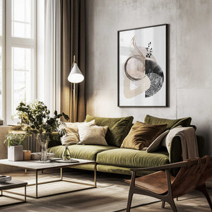 Tablou înramat „Dramatic Dreams-3” de Sally Ann Moss
