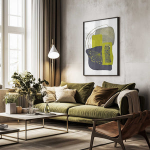 Tablou înramat „Love of Form-2” de Sally Ann Moss