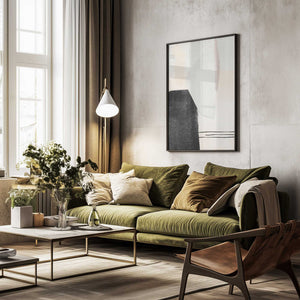 Tablou înramat „Neutrals-2” de Sally Ann Moss