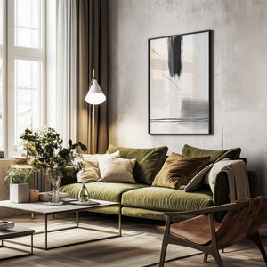 Tablou înramat „Neutrals-1” de Sally Ann Moss