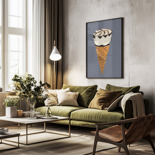 Tablou înramat „Cornetto” de Alice Straker