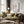 Tablou înramat „Circle Abstract Painting” de Melloi Art Prints
