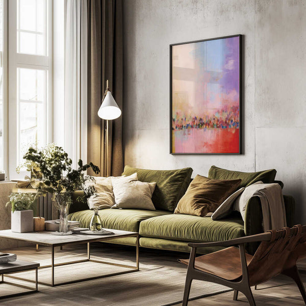 Tablou înramat „Colorful Haze” de Treechild