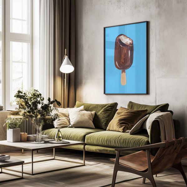 Tablou înramat „Magnum Ice Cream” de Alice Straker