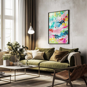 Tablou înramat „Pastel Fantasy” de Ejaaz Haniff