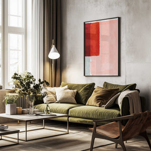 Tablou înramat „Minimal Watercolor #1” de jay stanley