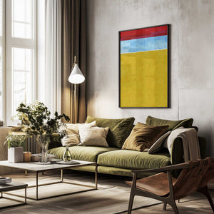 Tablou înramat „Minimal Watercolor #4” de jay stanley