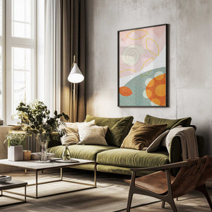 Tablou înramat „Friendly Colors Hilma 4” de Ana Rut Bre