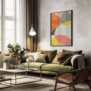Tablou înramat „Friendly Colors1” de Ana Rut Bre