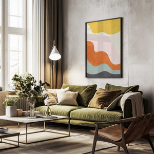 Tablou înramat „Friendly Colors3” de Ana Rut Bre