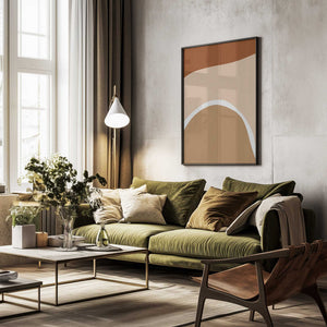 Tablou înramat „Sand” de Studio Palette