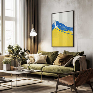 Tablou înramat „for Ukraine III” de Studio Palette
