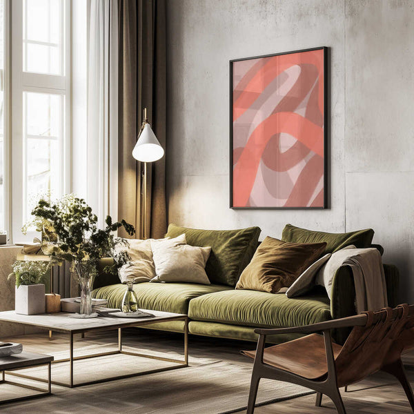 Tablou înramat „Coral VI” de Studio Palette