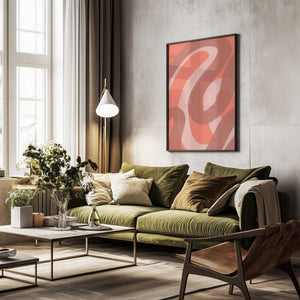 Tablou înramat „Coral V” de Studio Palette