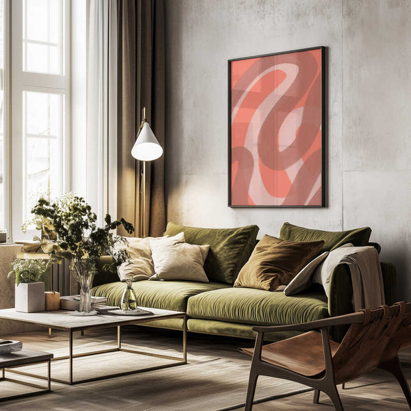 Tablou înramat „Coral V” de Studio Palette