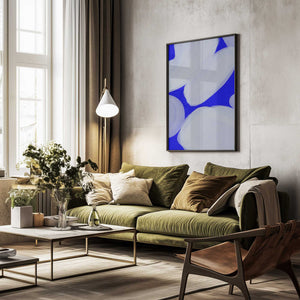 Tablou înramat „Cobalt III” de Studio Palette