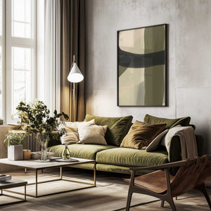 Tablou înramat „Tempus” de Studio Palette