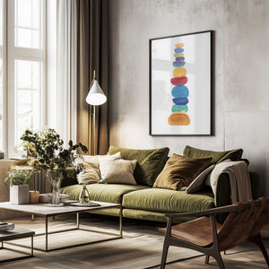 Tablou înramat „Color Tower” de Louise van Terheijden