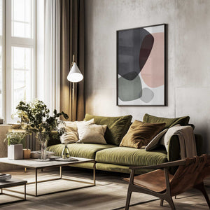 Tablou înramat „Graphic 205” de Mareike Böhmer
