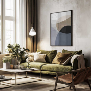 Tablou înramat „Graphic 210Y” de Mareike Böhmer