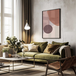 Tablou înramat „Graphic 211” de Mareike Böhmer