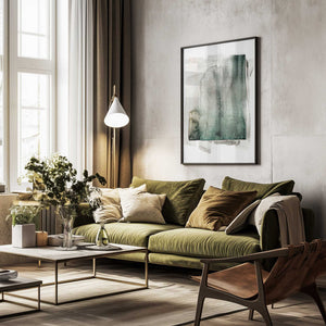 Tablou înramat „Abstract Watercolor Painting” de Shot by Clint