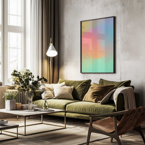 Tablou înramat „The Gradient” de Pictufy
