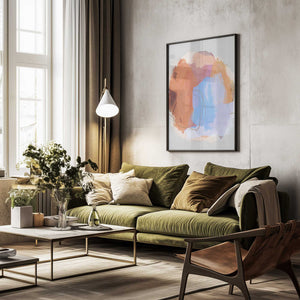 Tablou înramat „Abstract Brush Strokes 38Z” de Mareike Böhmer