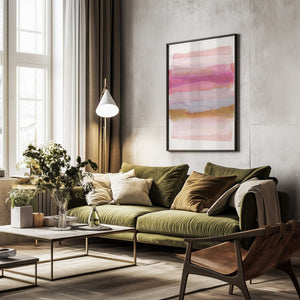 Tablou înramat „Abstract Brush Strokes 45 A1” de Mareike Böhmer