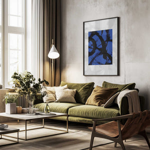 Tablou înramat „Abstract Brush Strokes 98Y” de Mareike Böhmer