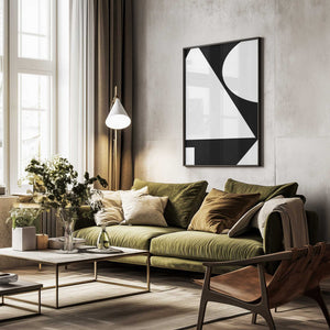 Tablou înramat „Bw2cmf  Oju 2x3” de Oju Design